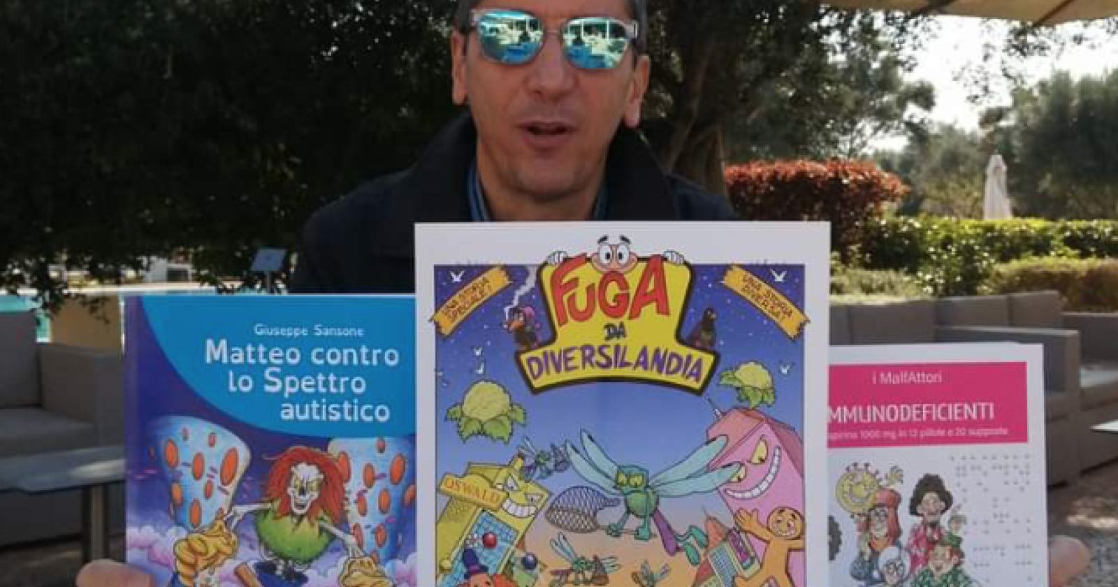 Il Sansone della Puglia che con la forza dei fumetti colora anche il silenzio degli ultimi