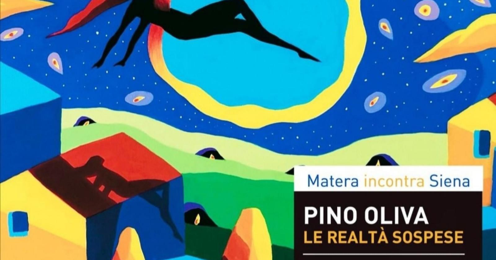 “Le realtà sospese” tra Matera e Siena: le opere del materano Pino Oliva disegnano nuovi orizzonti