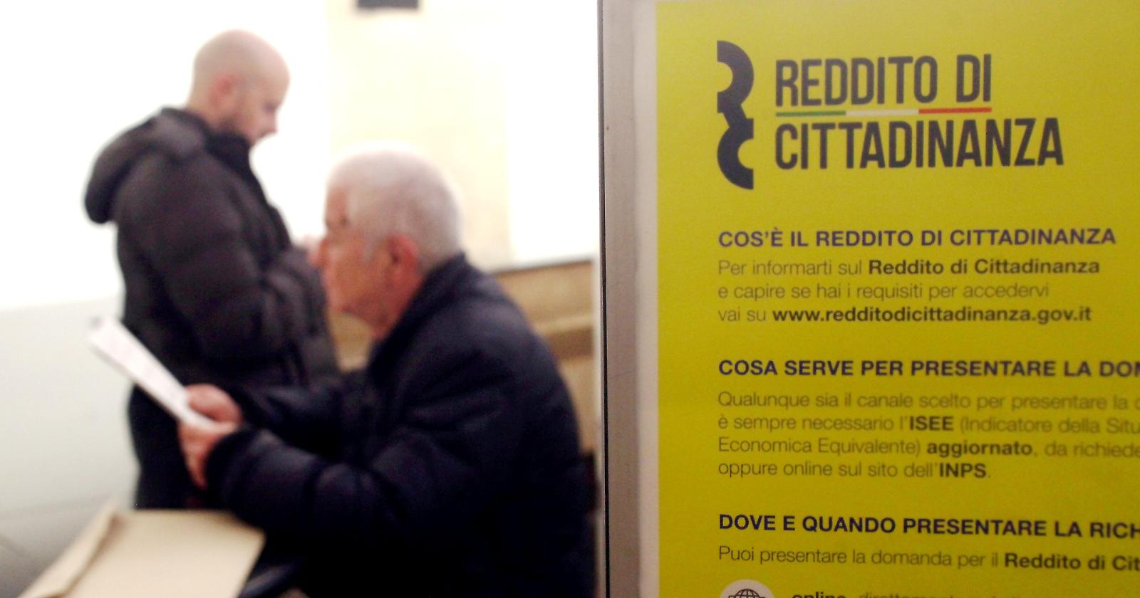 Reddito di cittadinanza: a ottobre erogato a 22mila lucani