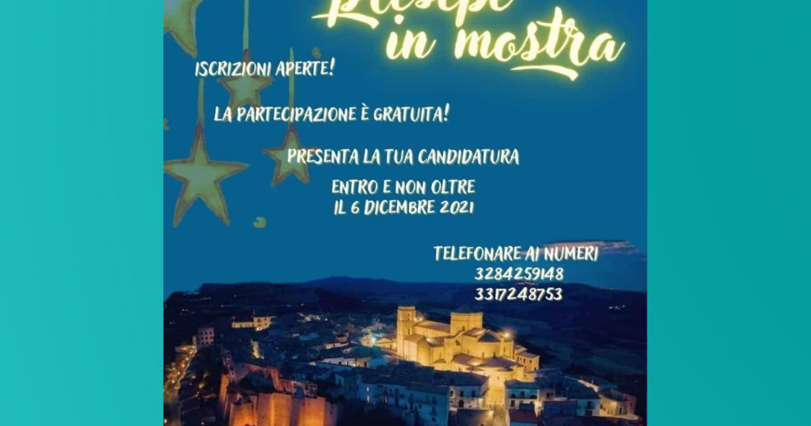 Acerenza mette in mostra i suoi presepi con il concorso organizzato dal Servizio Civile del Comune