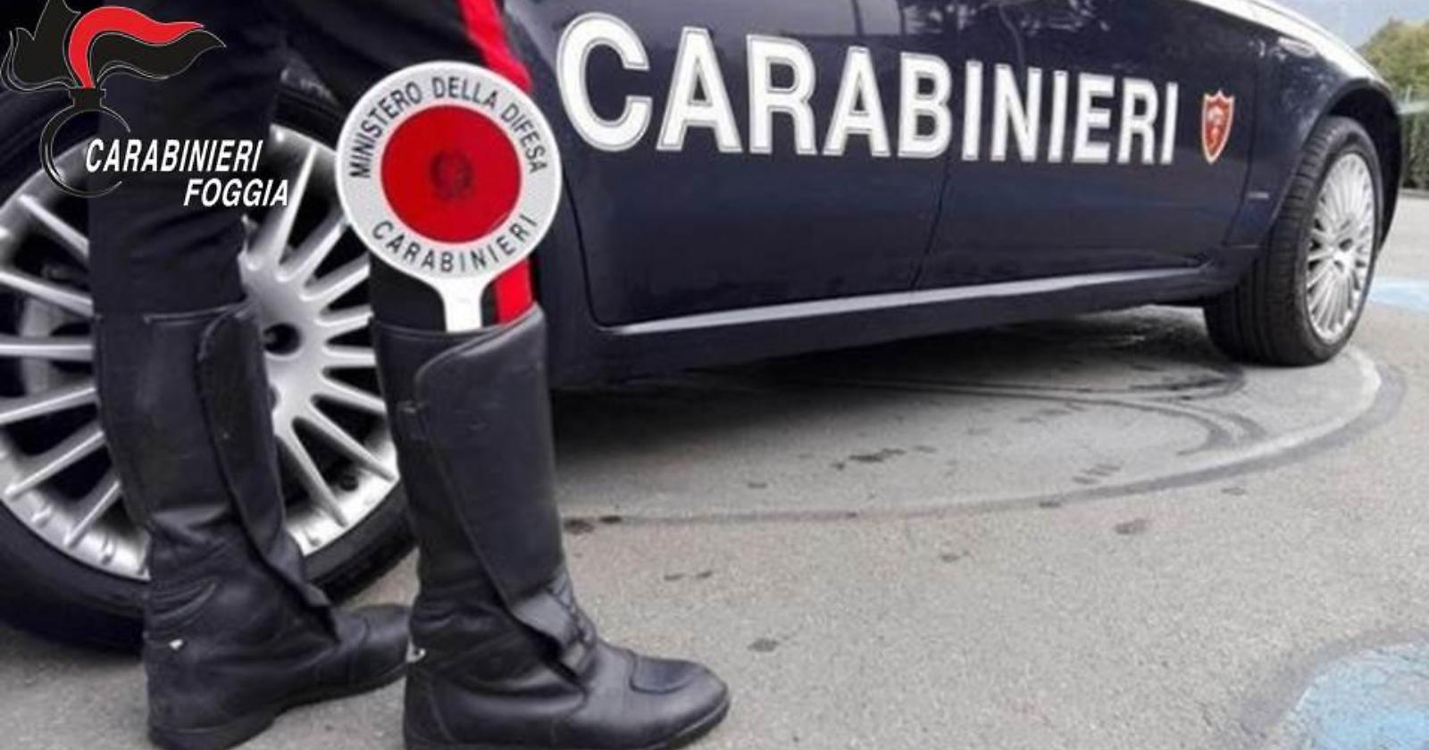 I Carabinieri scoprono il delinquente che tentò di derubare una 83enne di Lesina lo scorso Natale, ferendo il figlio disabile