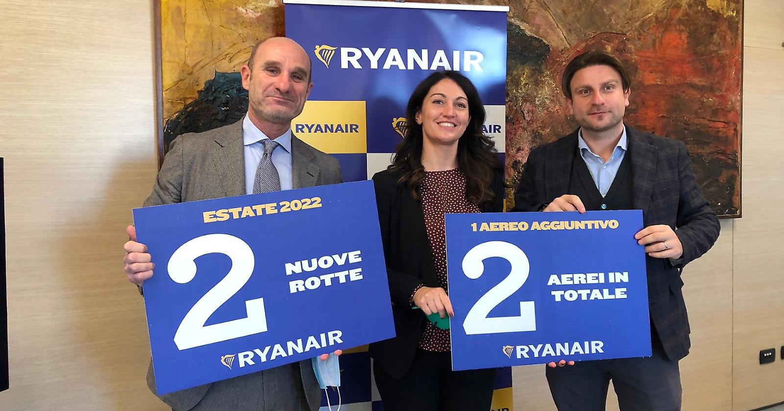 Brindisi vola alla grande: Ryanair presenta due nuove rotte e un investimento di 100 milioni di dollari per l'aeroporto che conta già 160 partenze settimanali