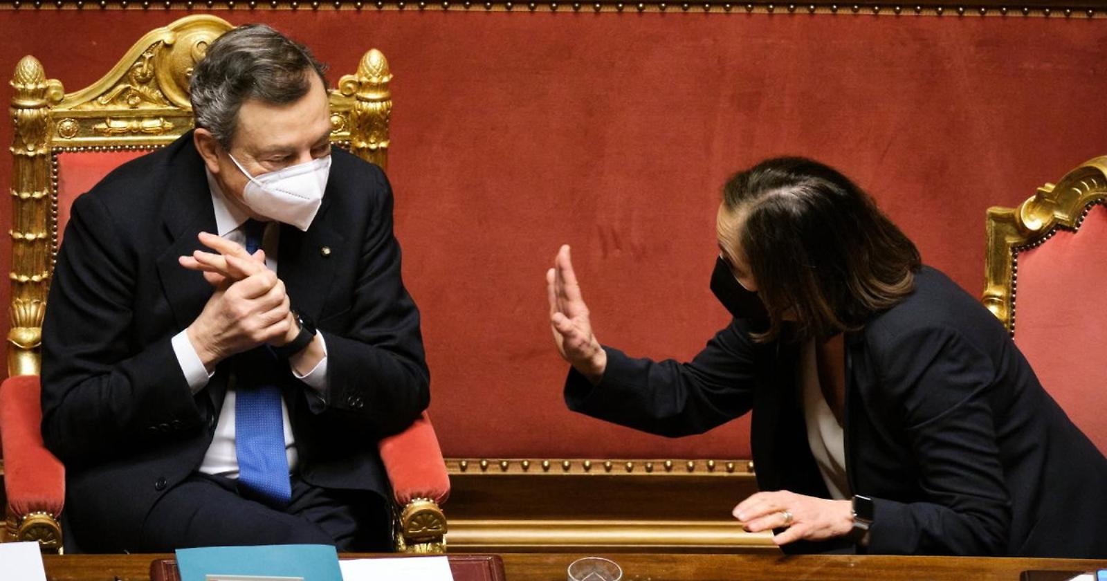 Draghi sui migranti: «63mila sbarchi da inizio anno, 6 volte in più del 2019», quando Salvini era ministro e Lamorgese è ancora al suo posto