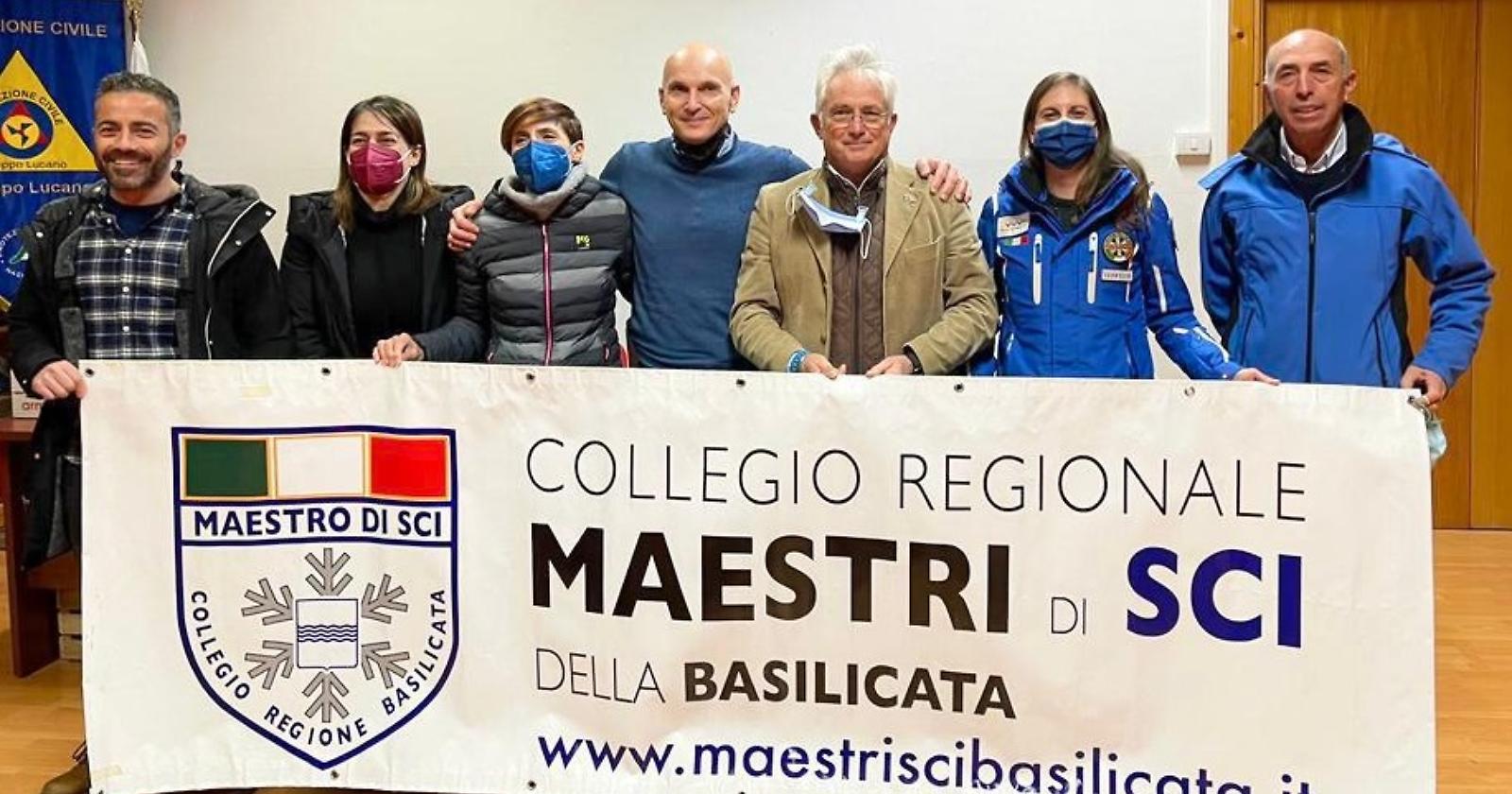 Rinnovo del Consiglio direttivo del Collegio regionale dei Maestri di Sci della Basilicata: Massocchi (Presidente), Ruggieri (Presidente)