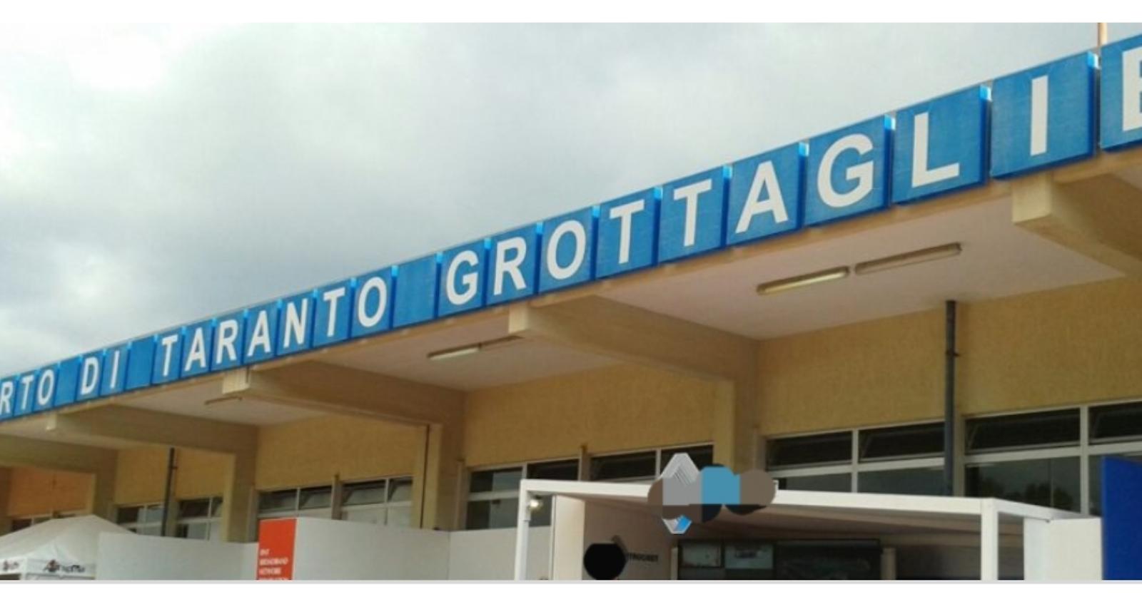 Nell'ambito della Zes Jonica, l'aeroporto di Taranto-Grottaglie sarà Polo logistico del trasporto merci per via aerea