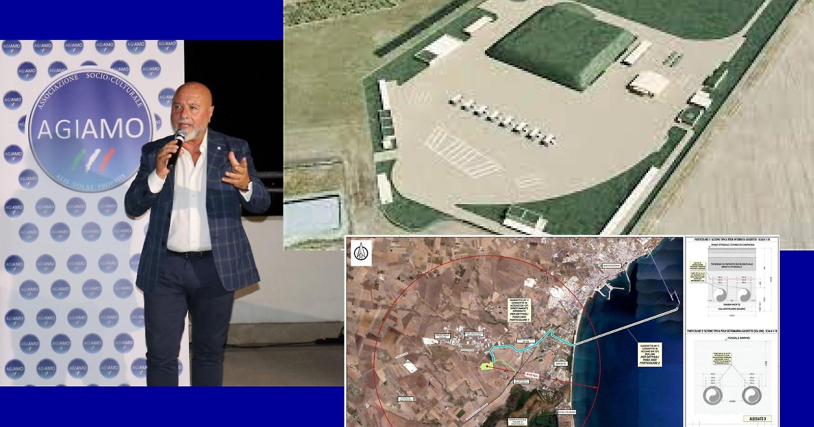 Il governo Draghi rimette in pista anche la mega bomba ambientale Energas di Manfredonia
