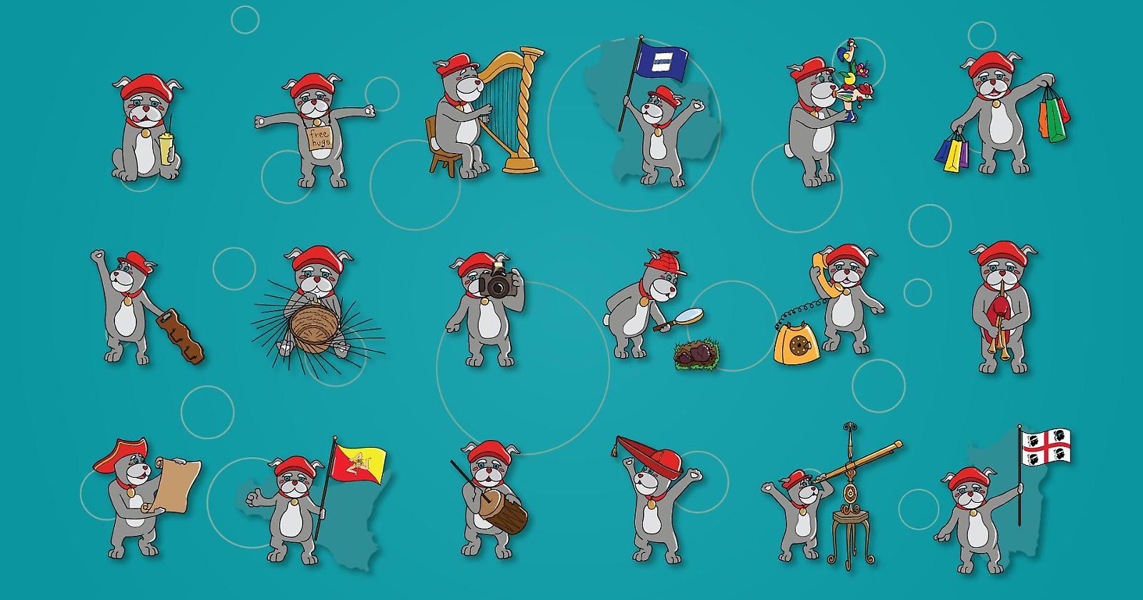 iinformatica e Unpli Basilicata aprono il nuovo anno con gli stickers di Caggiulino