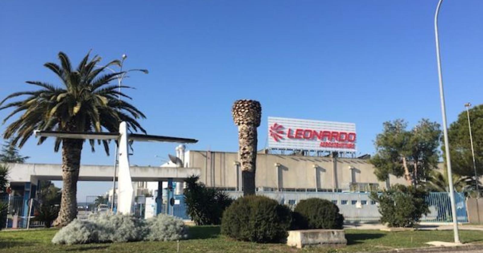 C'è l'accordo sulla Cig e Leonardo rilancia con 300milioni di investimento: in Puglia ci lavorano 3mila persone