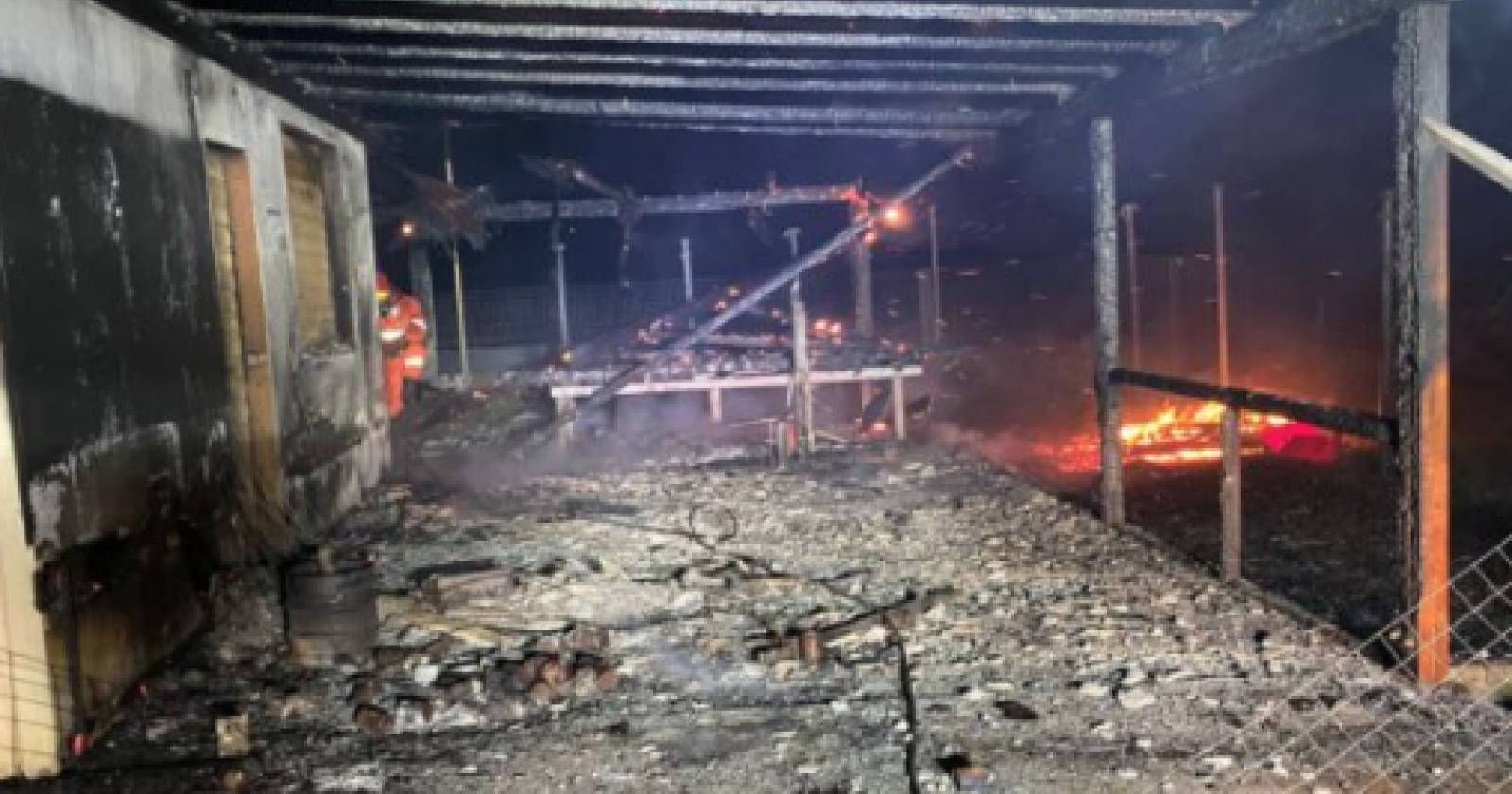 A fuoco l' "Ultima spiaggia" di Siponto