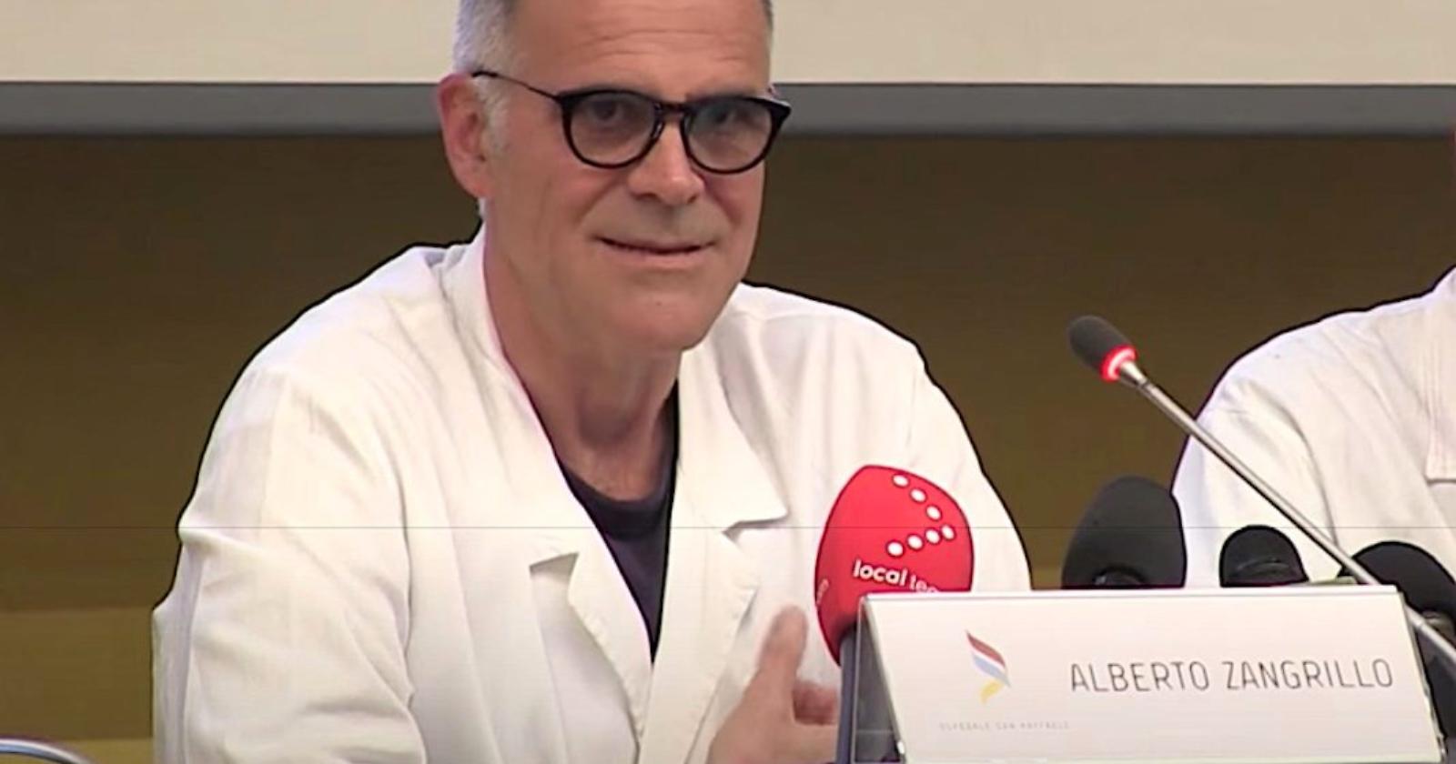 «Basta tamponi alla prima linea di febbre», Zangrillo tuona contro la «psicosi Covid»