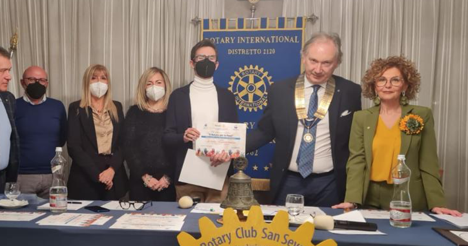 Rotary per la Pace, per il distretto di San Severo vince Damiano Di Perna