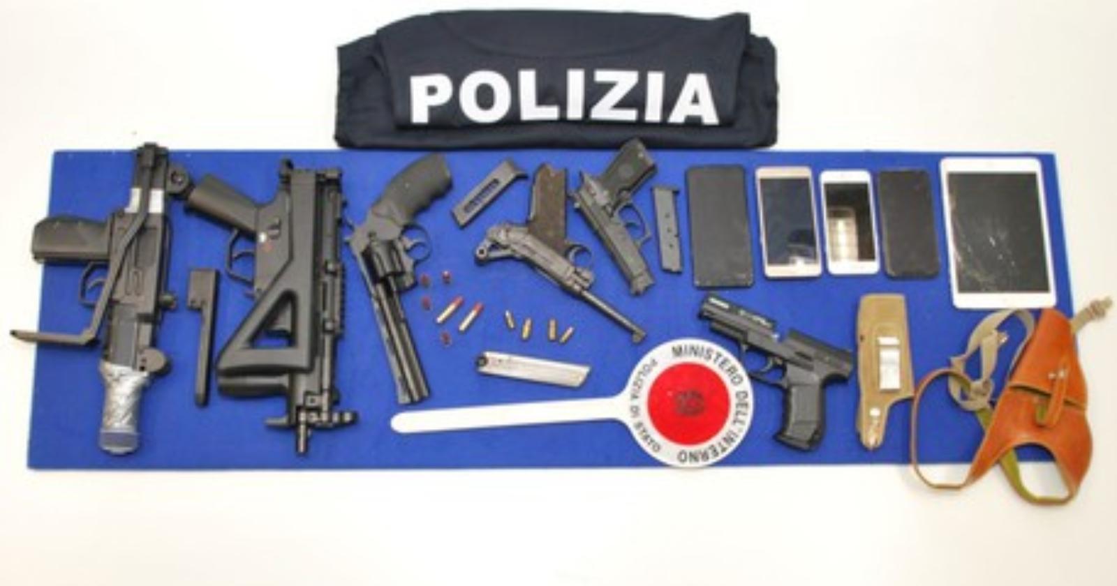 Matera, è ai domiciliari con una pistola e munizioni: trasferito in carcere