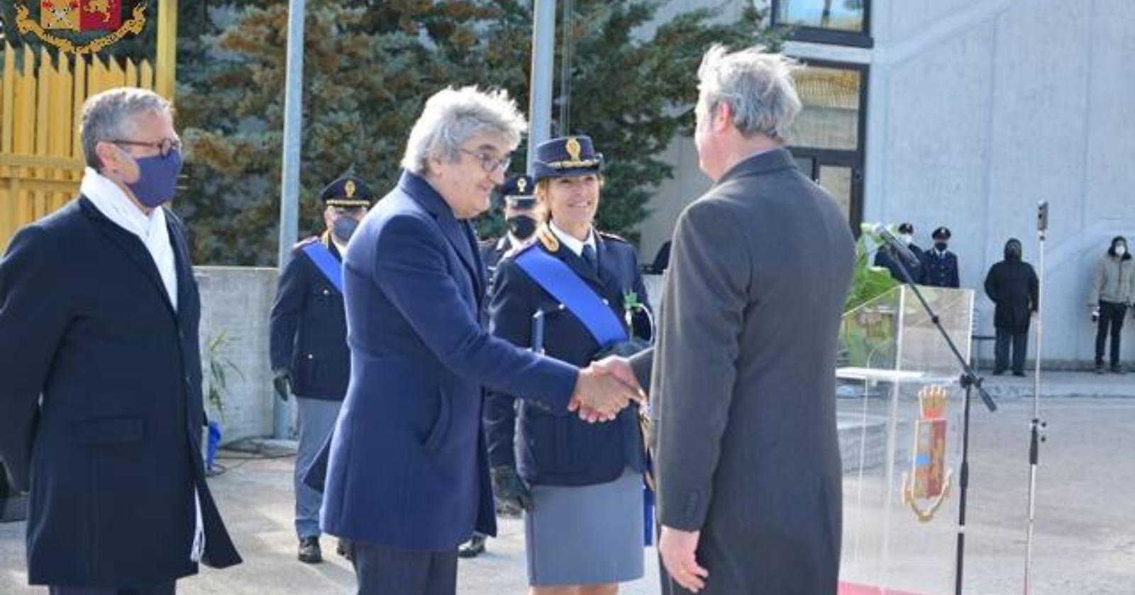 Giuramento a Campobasso di 183 nuovi allievi di Polizia: molti provengono dalla Puglia, oltre che dal Molise