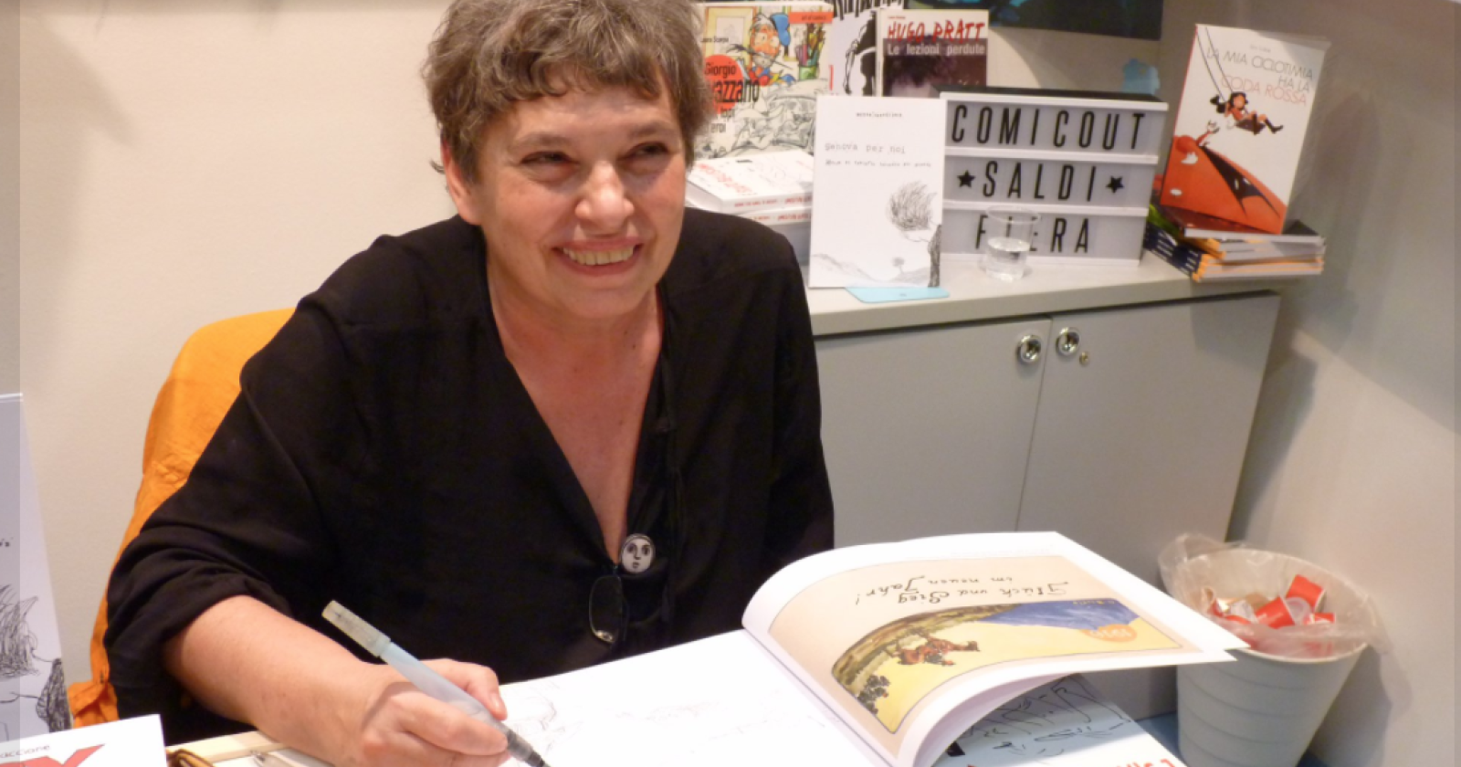Laura Scarpa, la Signora del Fumetto