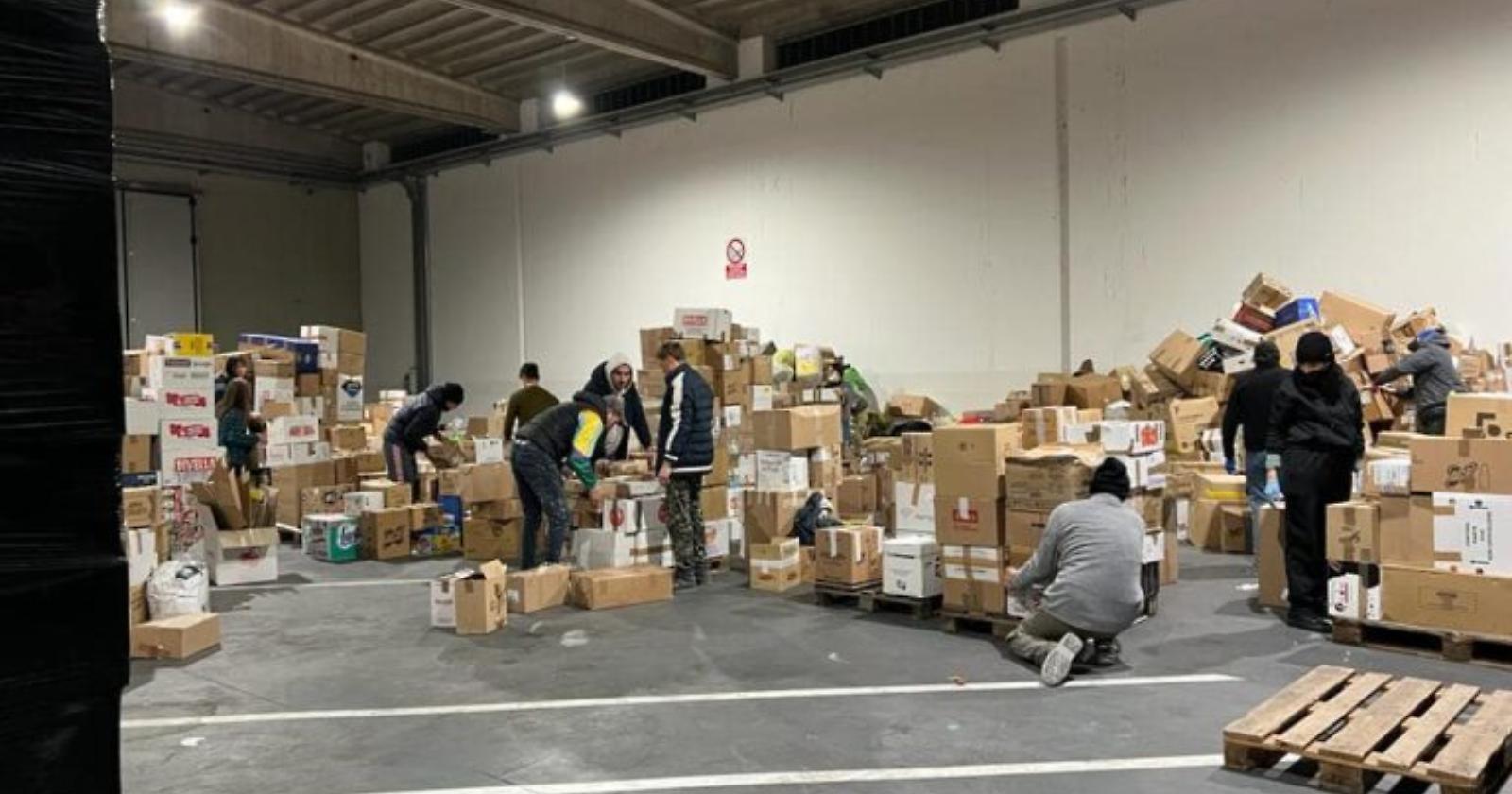Associazione Italo Ucraina di Puglia e Basilicata, è tutto pronto per la partenza del materiale raccolto