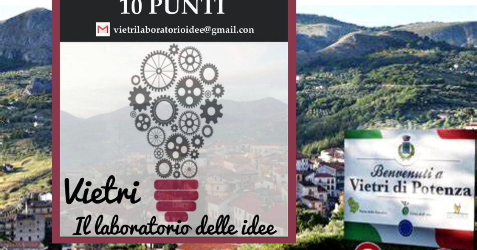 'Vietri - il laboratorio delle idee', ecco i 10 punti per un Piano Strategico Vietrese (Psv)