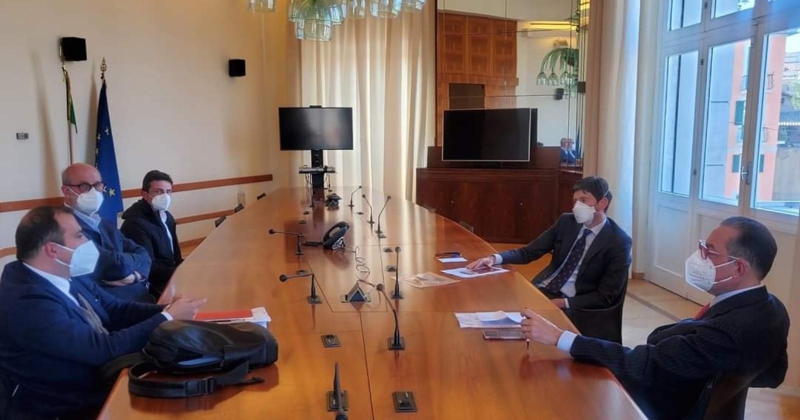 Ospedale di Lagonegro e sistema della salute dell'area sud: incontro Pittella - Speranza 
