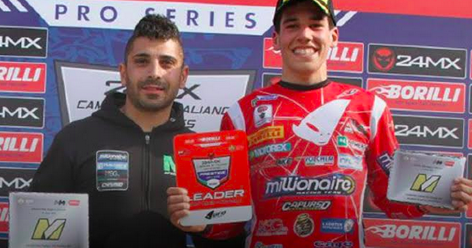 Il Milionaire Rancing Team di Lavello alla prova del campionato italiano Mx Pro Prestige a Maggiora