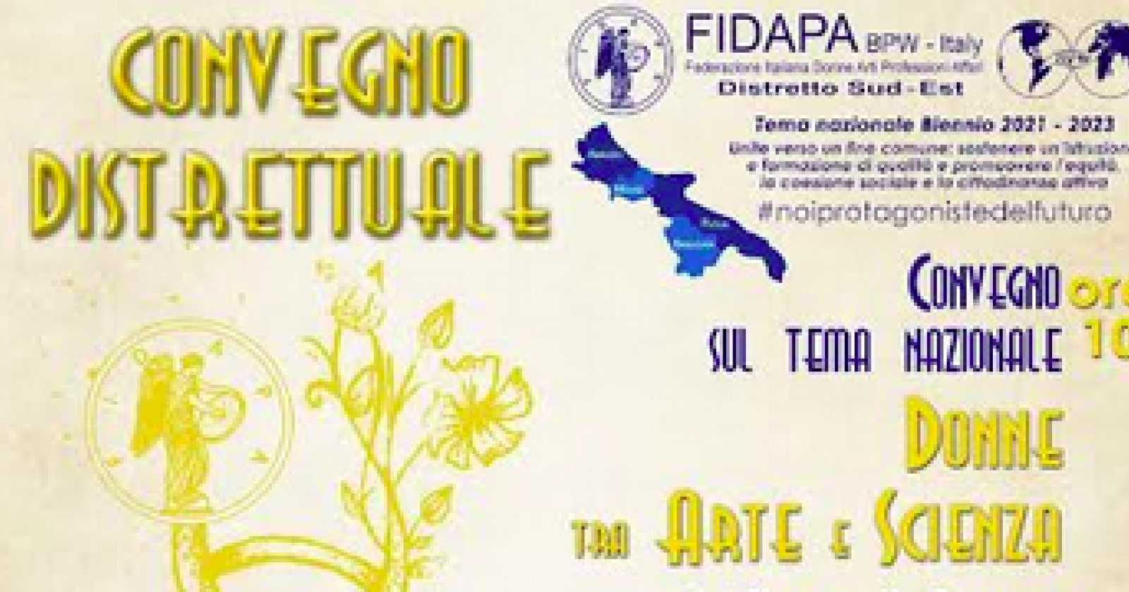 «Donne tra arte e scienza»: convegno distrettuale della Fidapa a Lavello