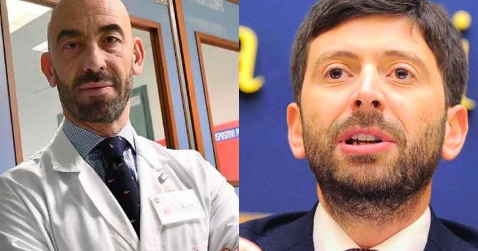 Quarta dose, Bassetti avverte Speranza: «Inopportuno che un ministro, non medico, non esperto, esprima posizioni sulla vaccinazione»