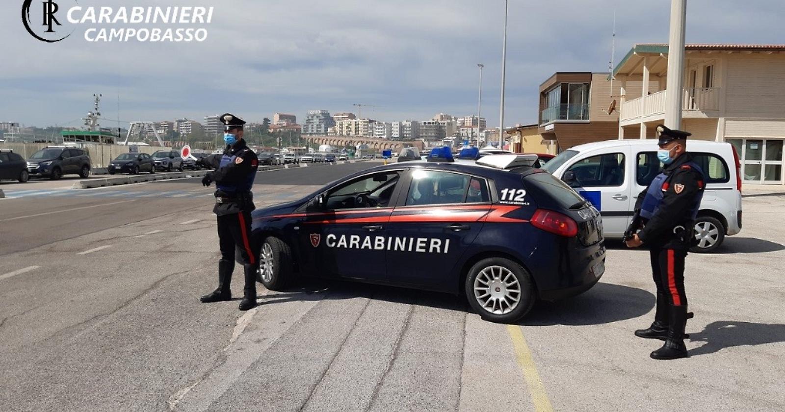 Da Cerignola a Vasto per rubare auto, arrestato dai Carabinieri di Termoli