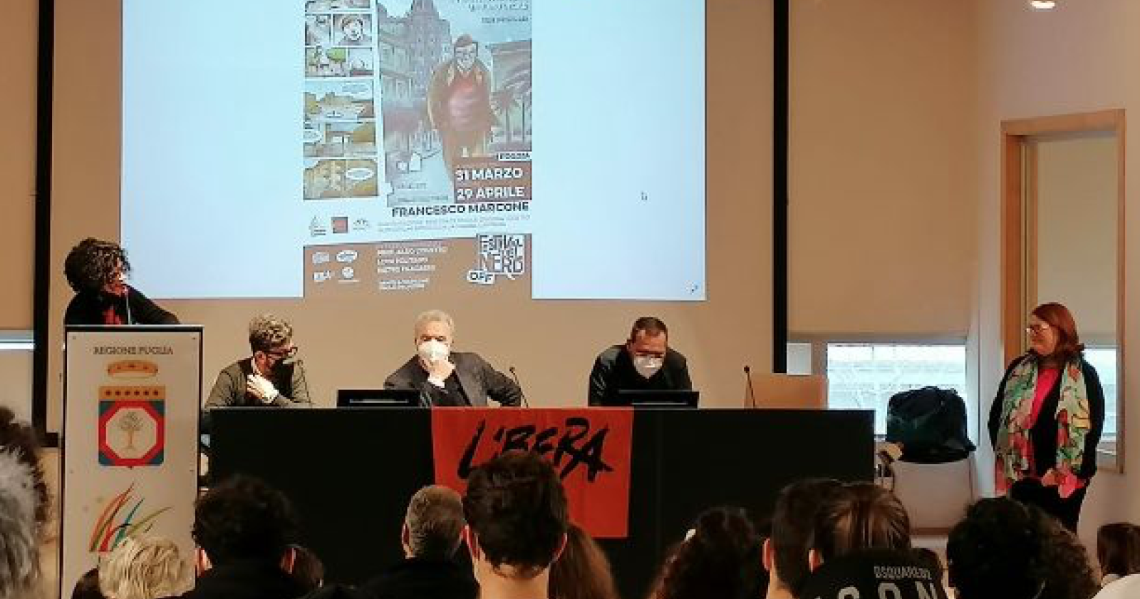 Anche nei fumetti gli uomini onesti sono più forti dei supereroi, come il "Francesco Marcone" di Giuseppe Guida