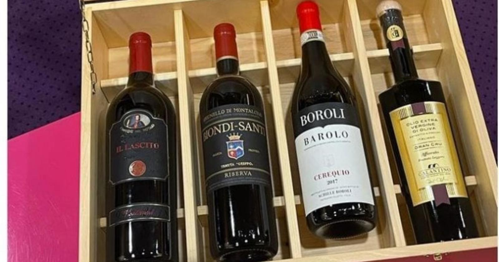 La curiosità: Draghi incontra Zuckerberg, in dono "Il Lascito" delle Cantine del Notaio