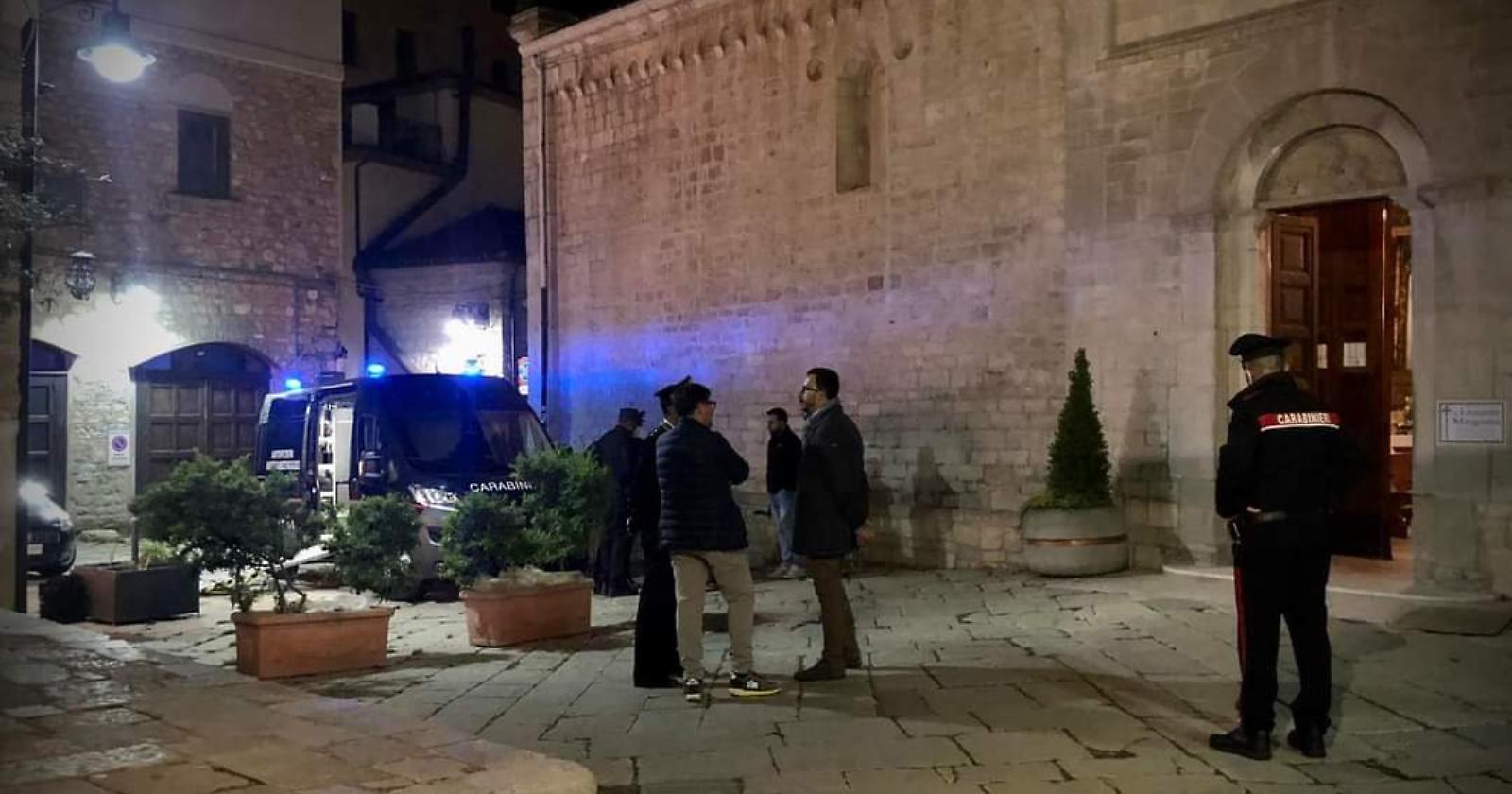 Ultim'ora: valigia sospetta a Potenza nella Chiesa di San Michele, l'intervento degli artificieri   