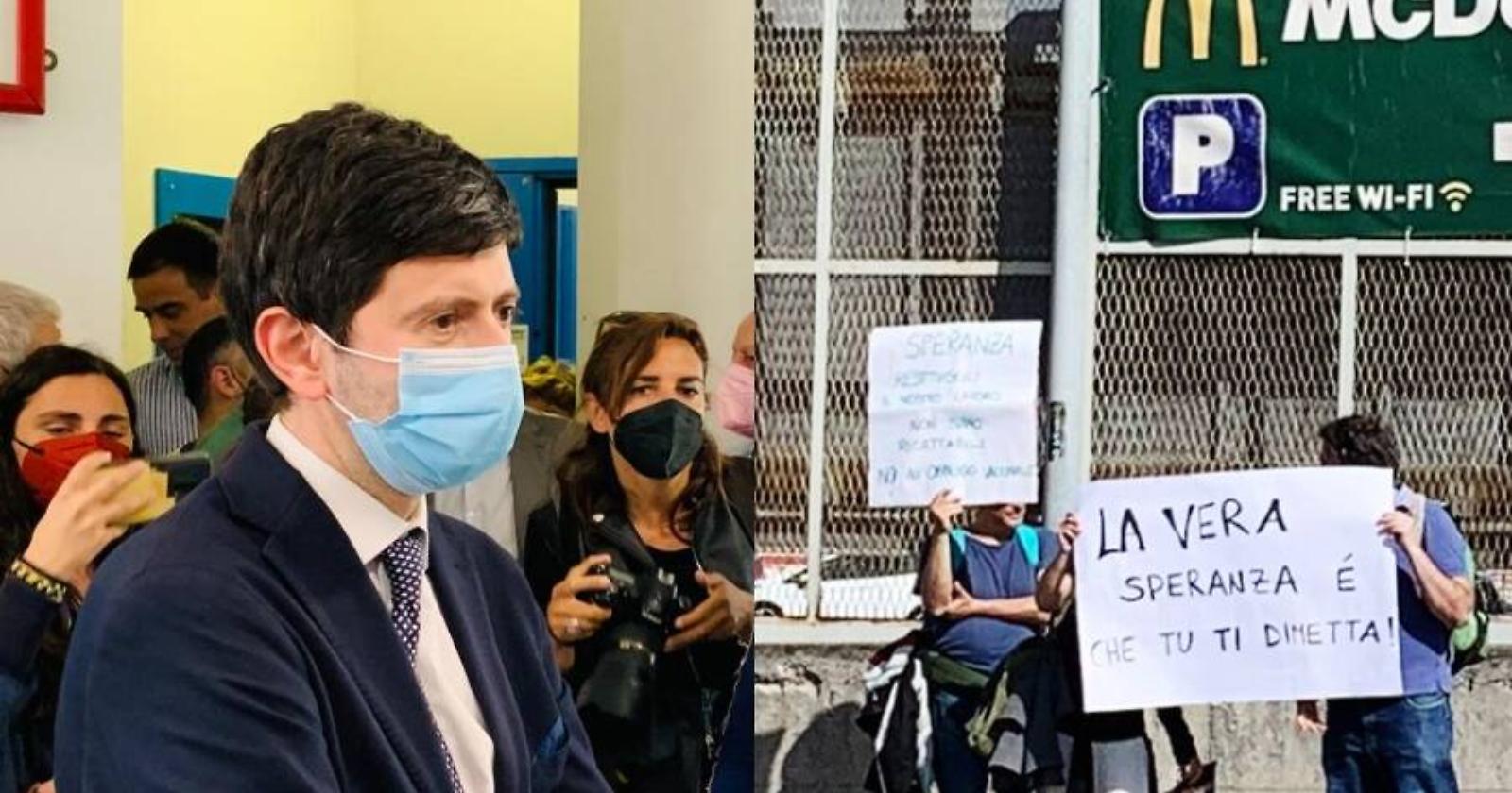 Amministrative 2022, Speranza risponde ai candidati sindaci no vax e no pass