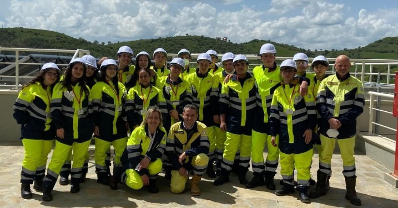 Ex alternanza scuola-lavoro: gli studenti del “F. Alderisio” di Stigliano a Tempa Rossa