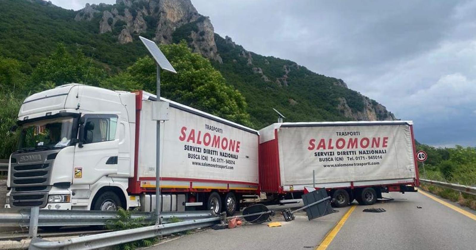 Raccordo autostradale Sicignano-Potenza: a Vietri di Potenza tragedia sfiorata