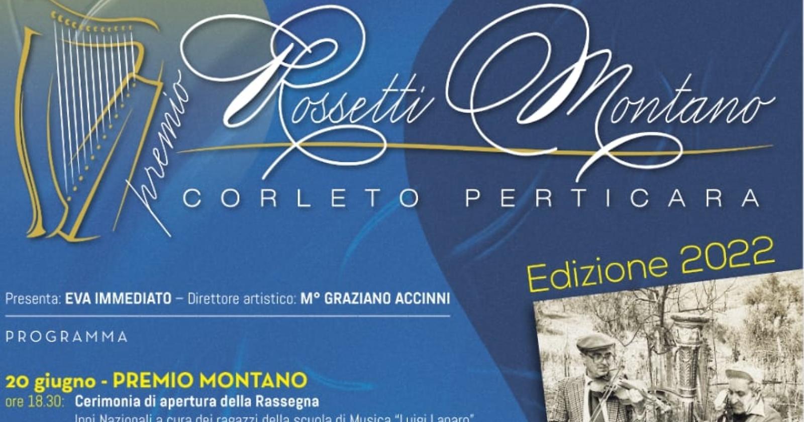A Corleto Perticara la famosa arpista Claudia Lucia Lamanna per ritirare il premio Rossetti