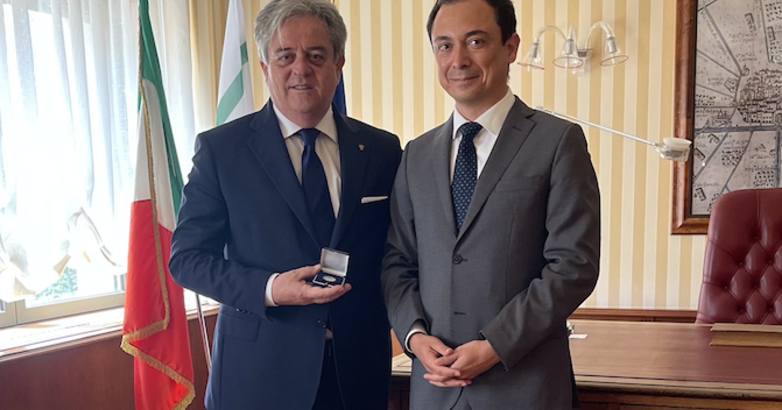 Al prefetto di Foggia un sigillo d'argento a suggello della stretta collaborazione con UniFg