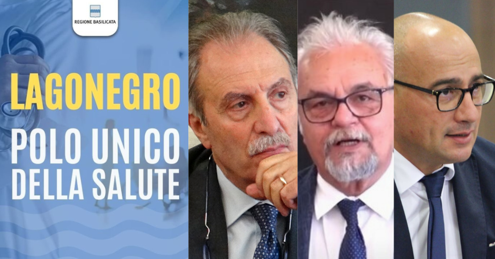 Polo della Salute di Lagonegro, il ringraziamento di Bardi e Coviello (FdI) all'ex assessore Leone