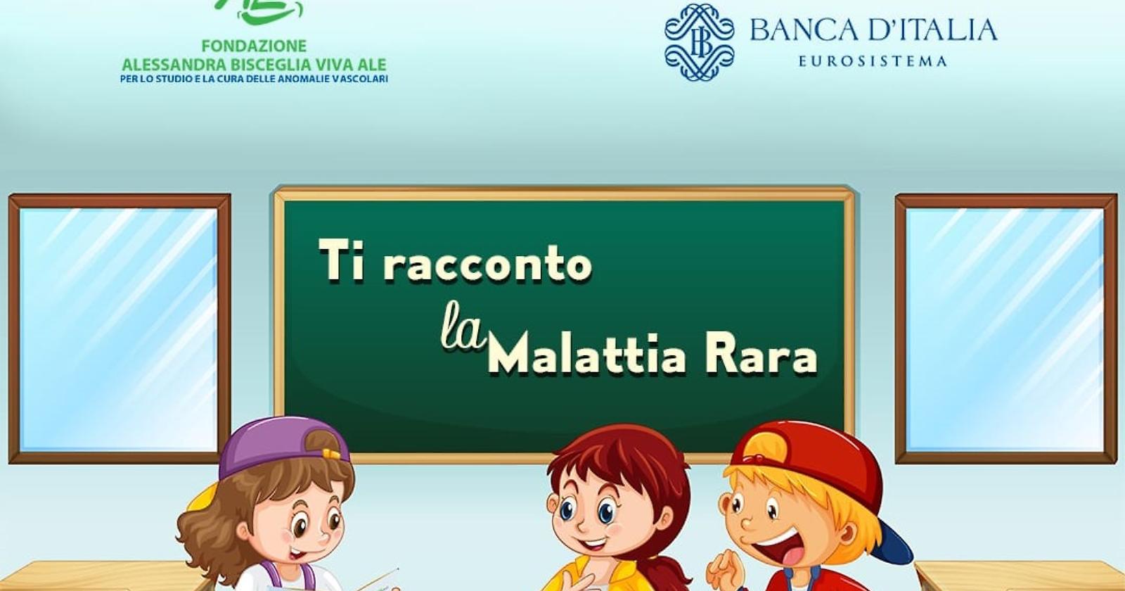 Ecco il progetto scolastico “Ti racconto la malattia rara” della Fondazione Alessandra Bisceglia