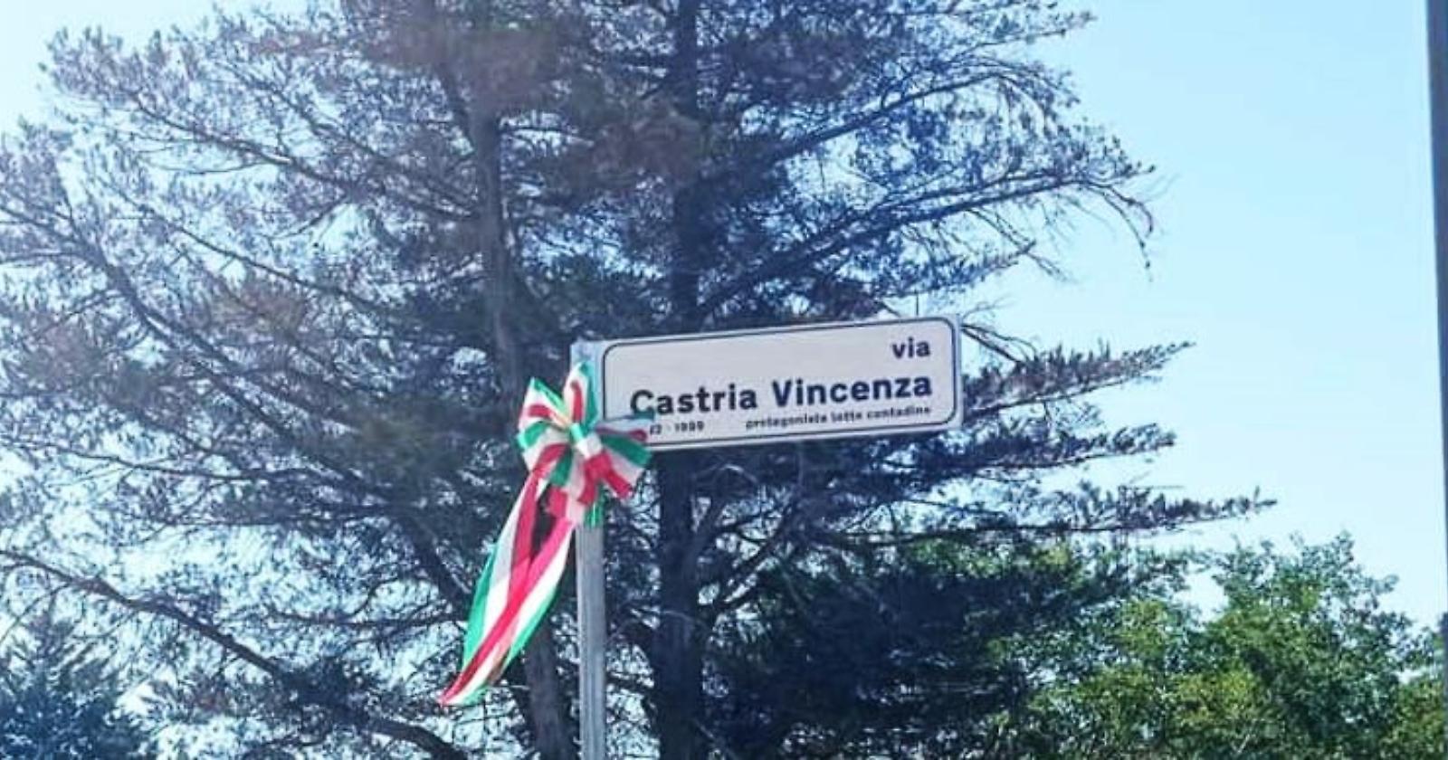 Matera intitola una strada a Vincenza Castria, storica protagonista delle lotte contadine