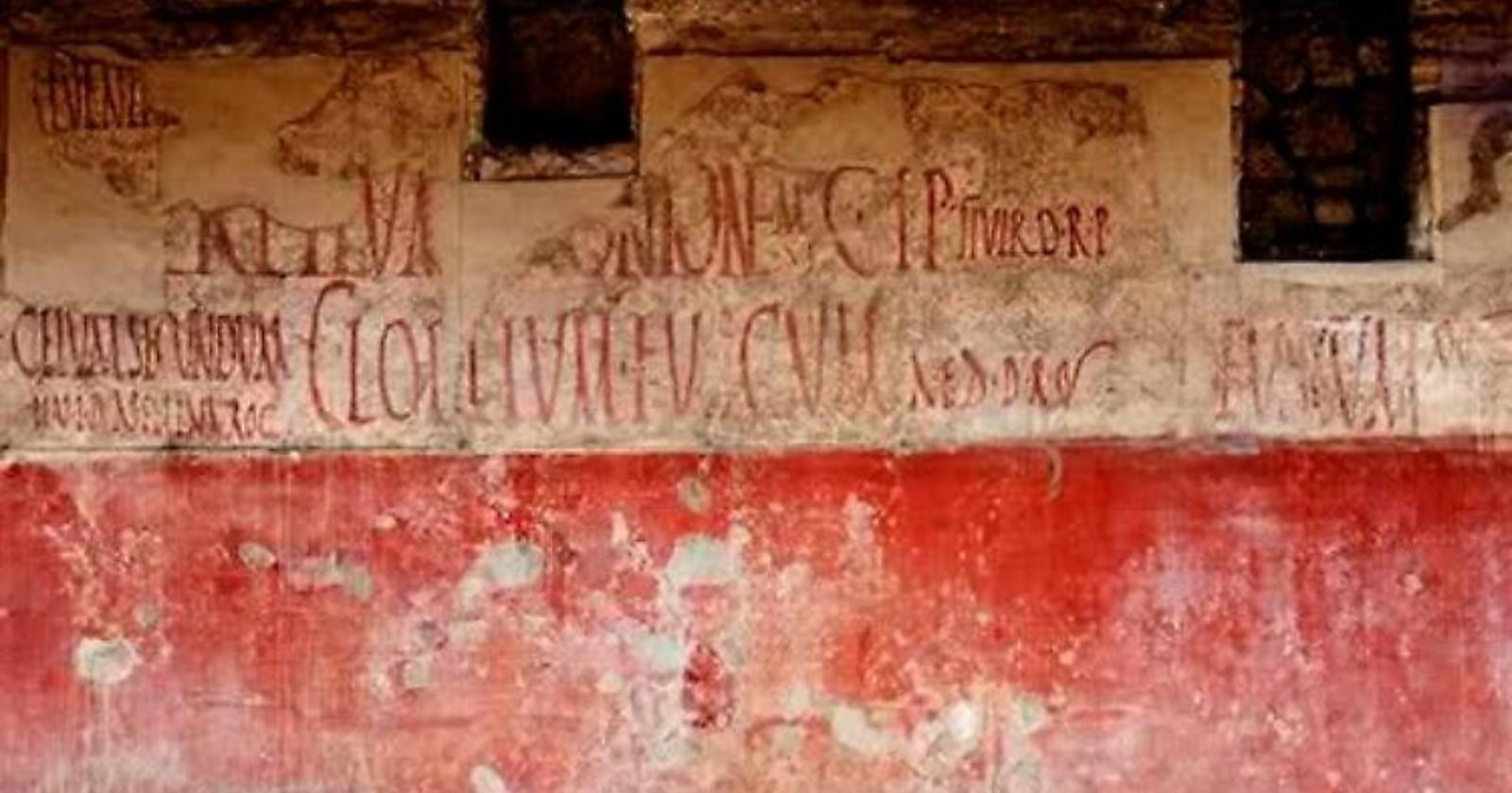 I manifesti elettorali... dall'antica Pompei ai giorni nostri