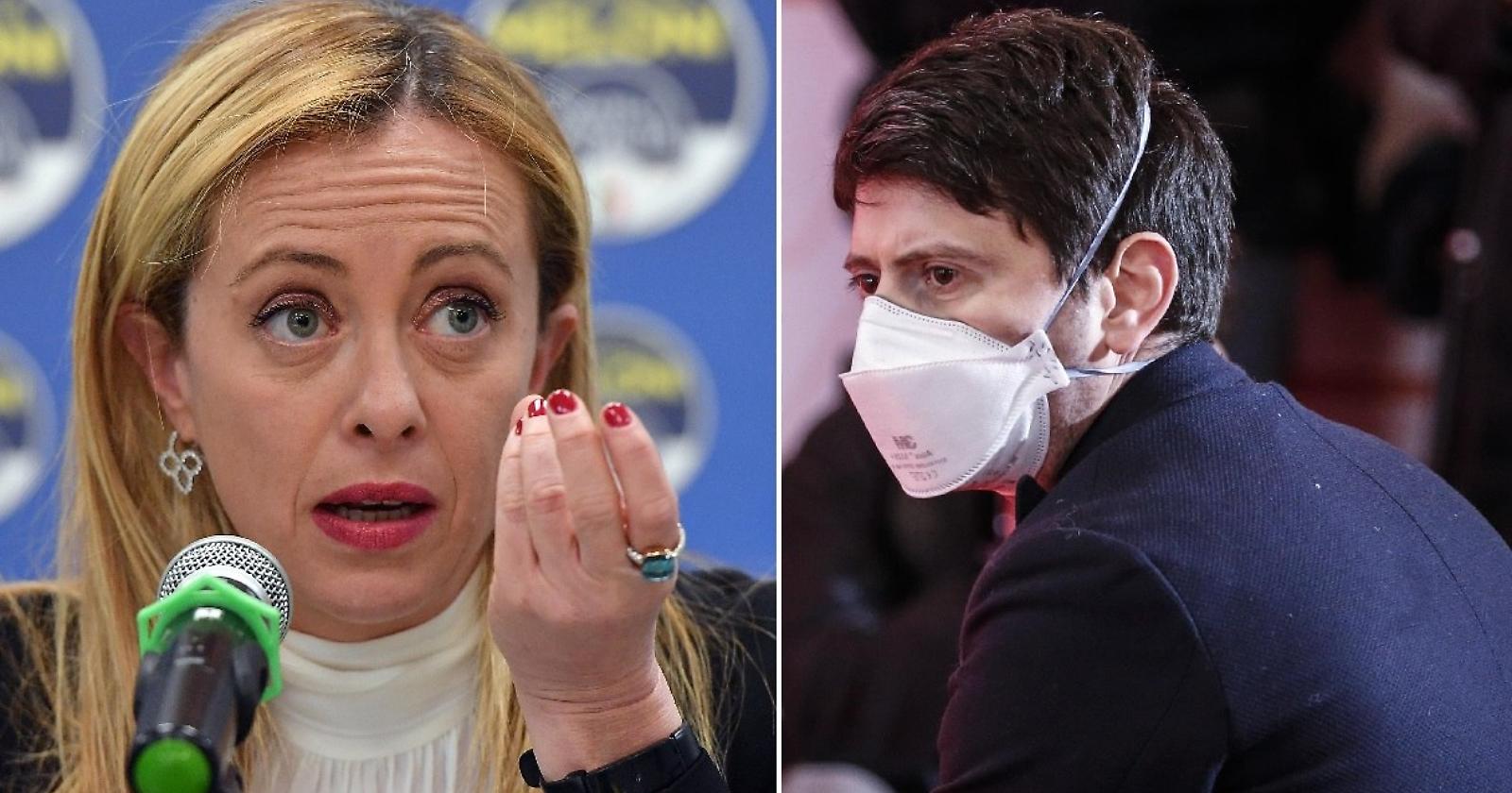 Speranza Vs Meloni: per il ministro la destra è pericolosa, replica FdI: "Chiusure e green pass hanno messo in ginocchio migliaia di imprese"