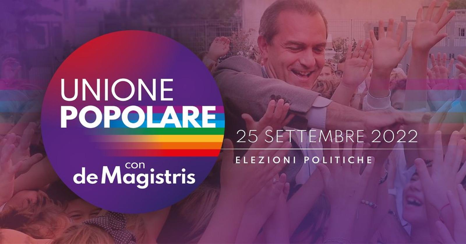 "Unione Popolare con De Magistris", presentate le liste in Basilicata: ecco i candidati