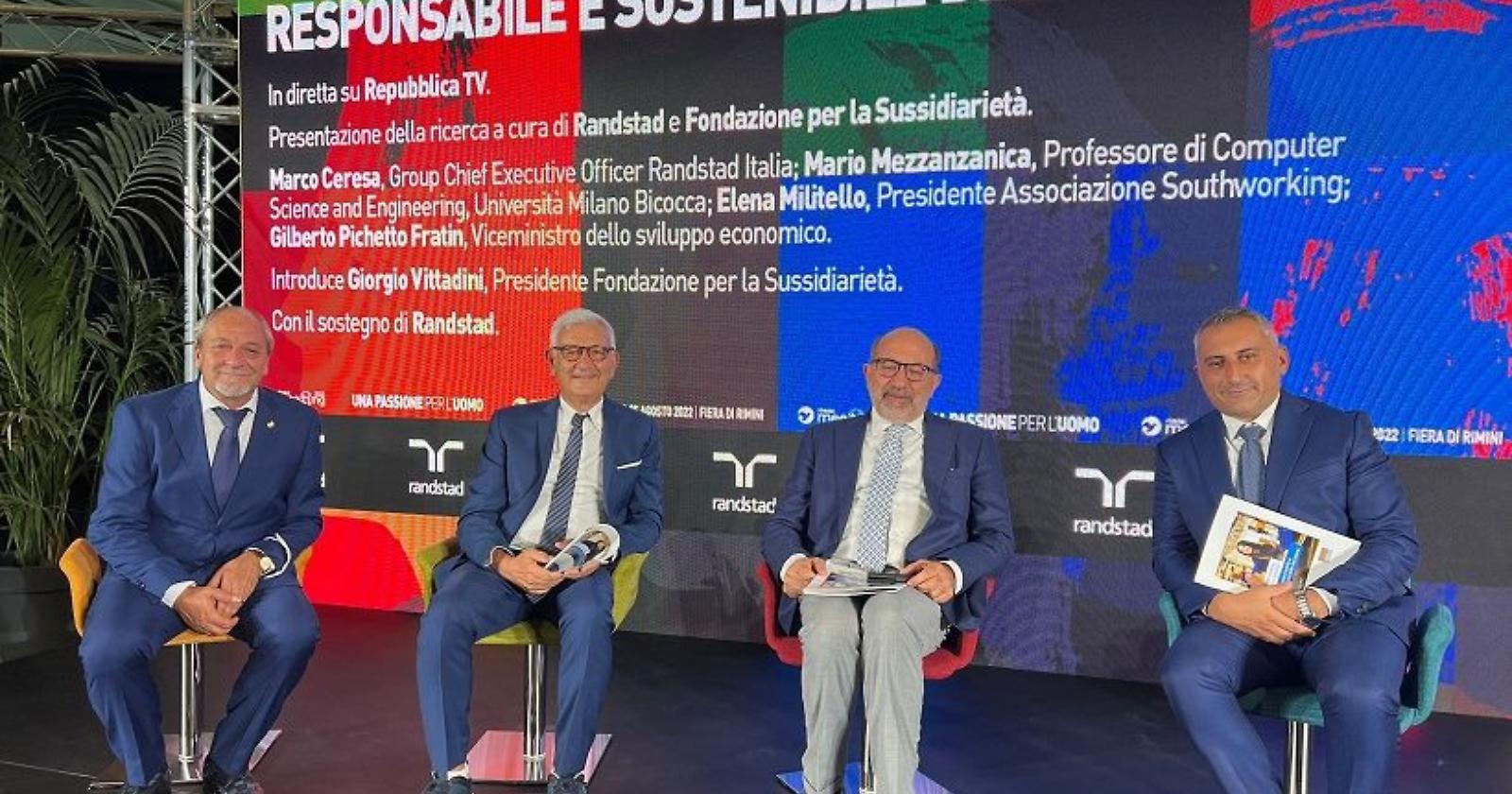 Meeting Comunione e Liberazione di Rimini, Latronico fiducioso: "Il lavoro al Sud si può creare"