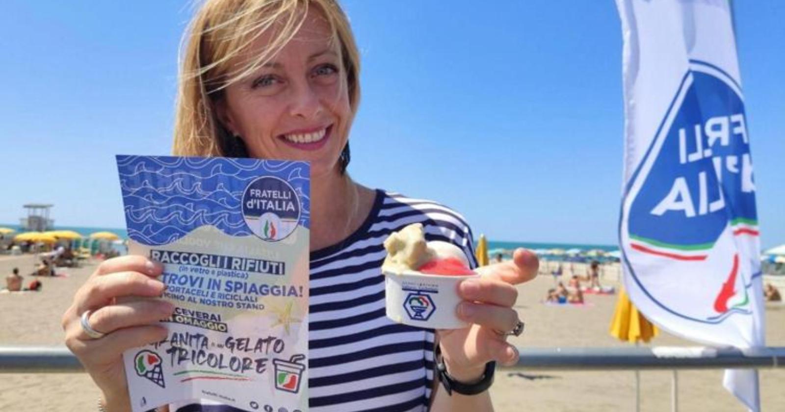 A Termoli aperitivo sul mare con Giorgia Meloni