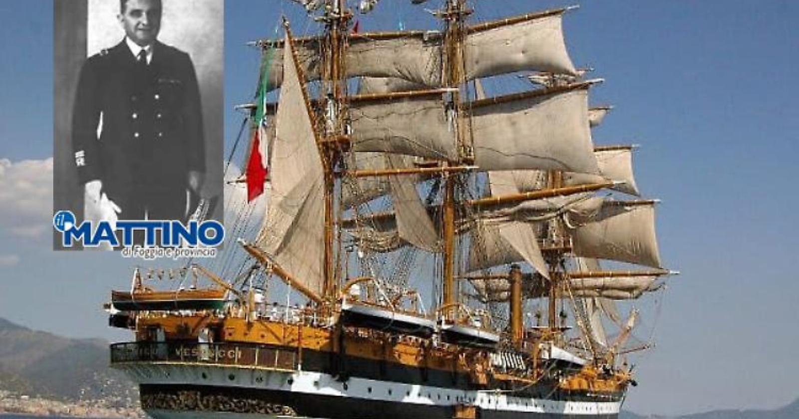 L'inchino della portaerei statunitense George H.W. Bush all'Amerigo Vespucci nata dal foggiano Francesco Rotundi: «Sei la nave più bella del mondo»