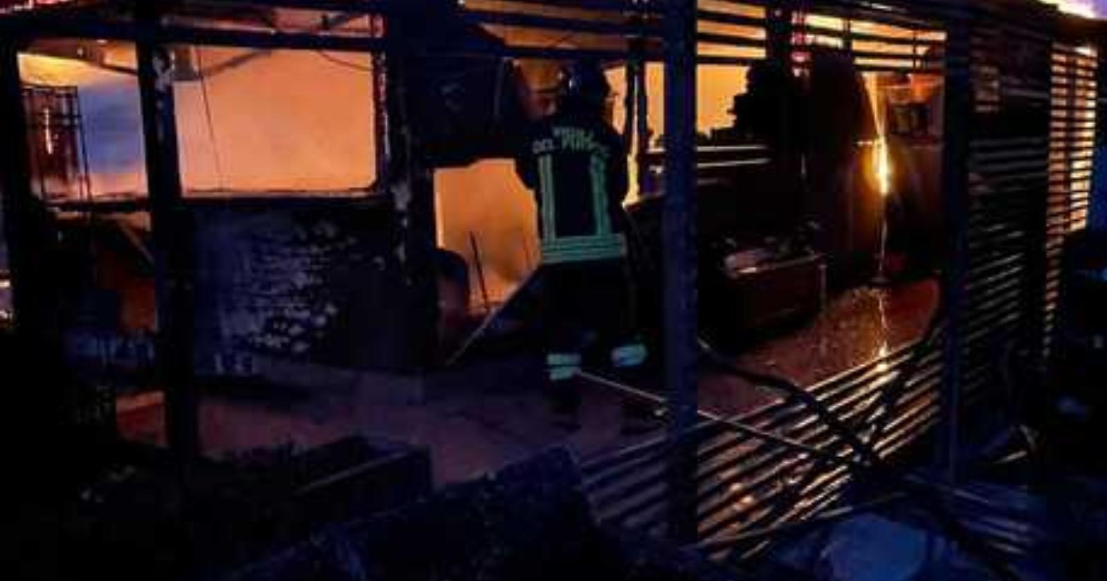 A Policoro un incendio distrugge il ristorante di un lido, indagano i Carabinieri 