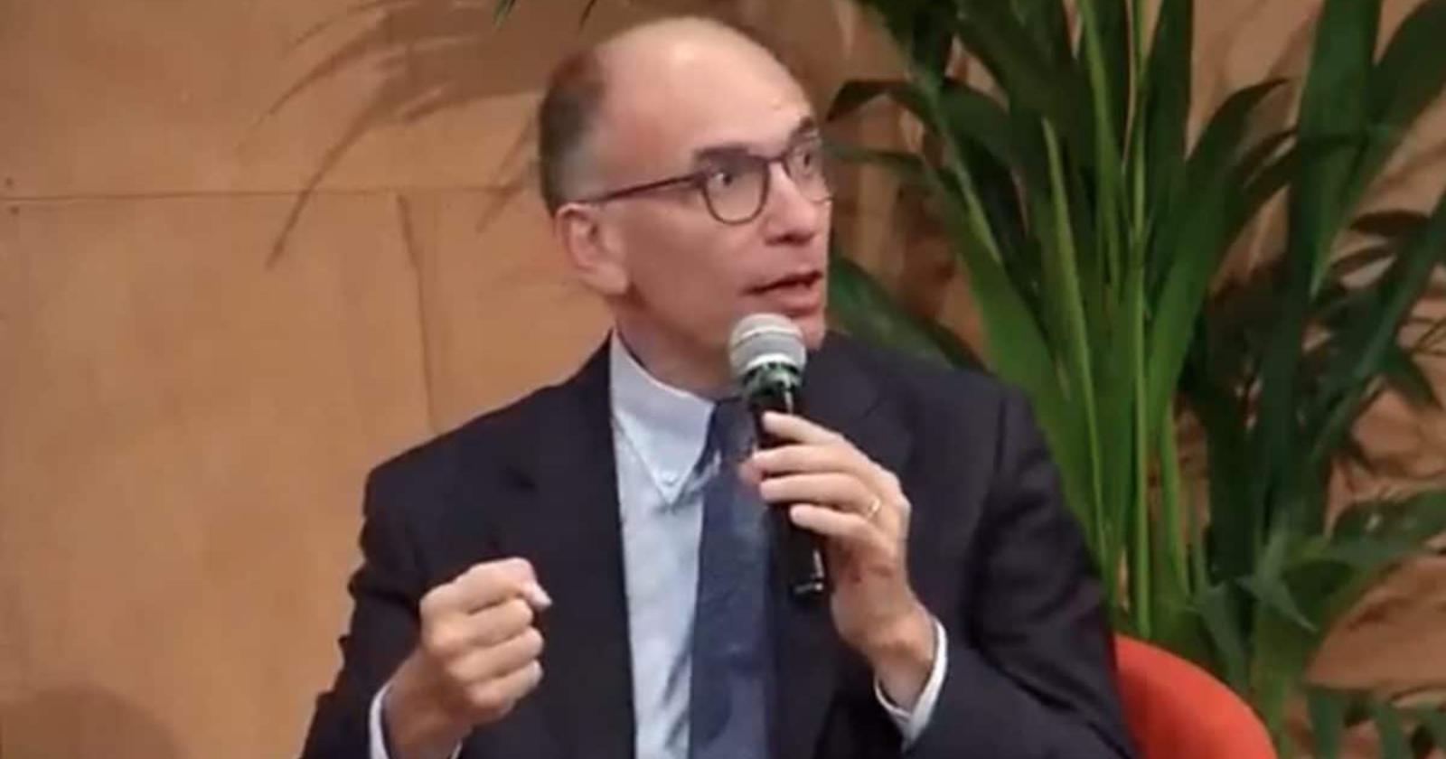 Enrico Letta contestato ad Ancona: “Buffone, vattene in Africa anziché portare i clandestini”