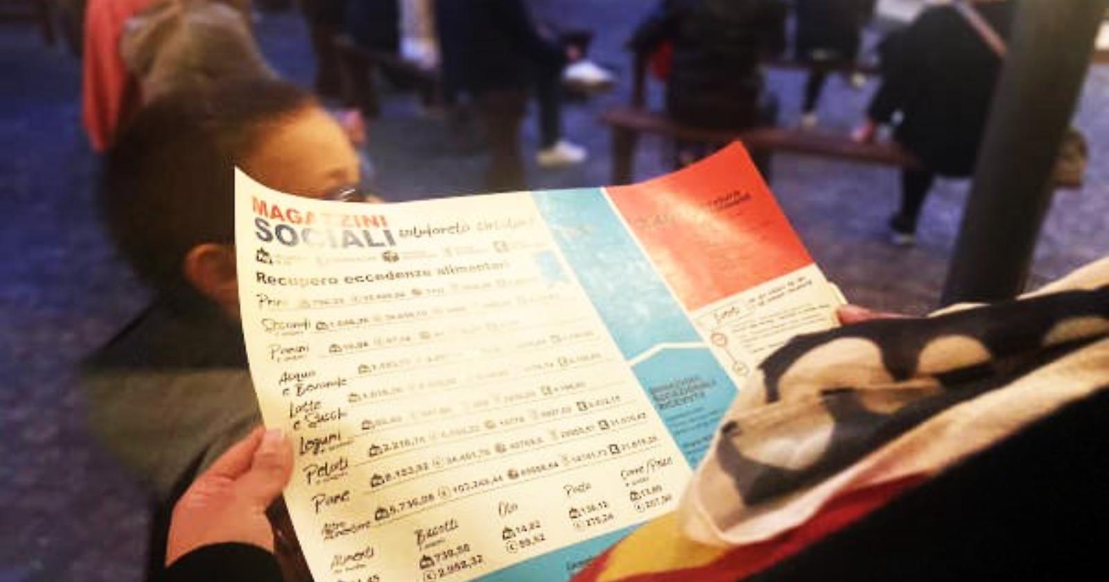 Magazzini Sociali, ecco i numeri della solidarietà alimentare  