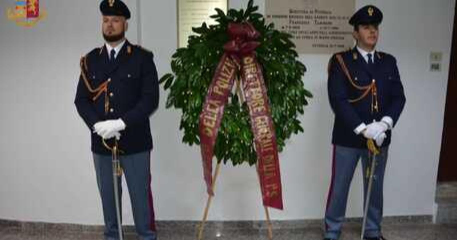 A Potenza la Polizia di Stato ricorda l'assistente Giambattista Rosa