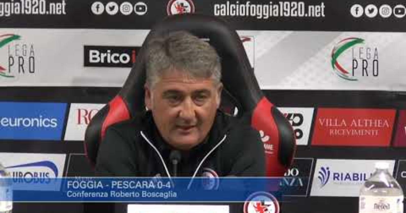Boscaglia va via da Foggia, "salutato" con sinistri petardi