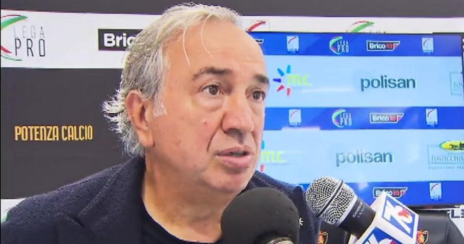 Potenza Calcio, il patron Macchia accende i riflettori sulle "macerie" ereditate da Caiata