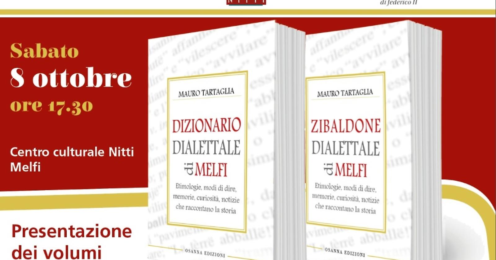 Dizionario e Zibaldone dialettale di Melfi: sabato la presentazione 