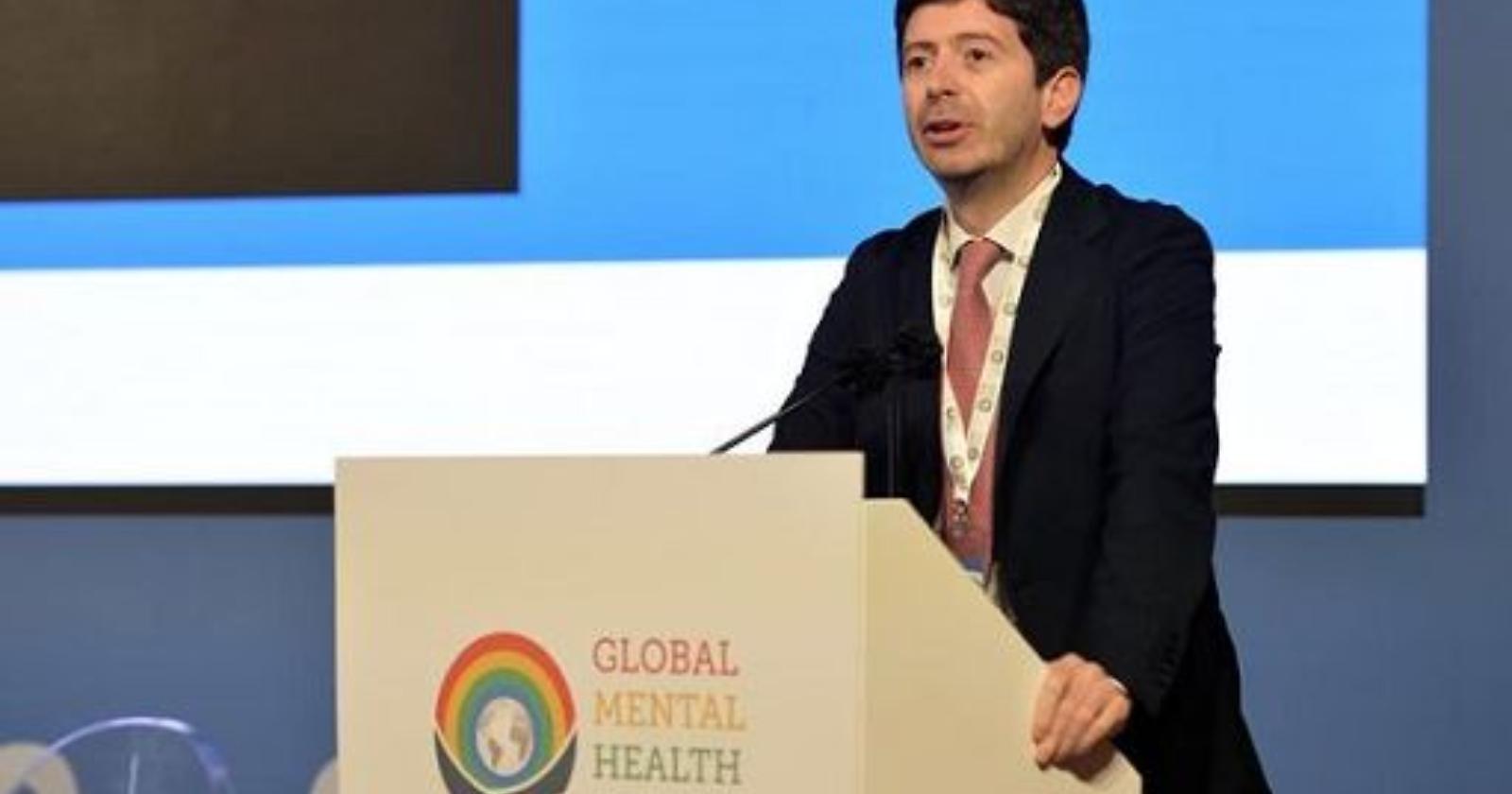 Ultimi giorni da ministro: Roberto Speranza apre il quarto summit sulla salute mentale